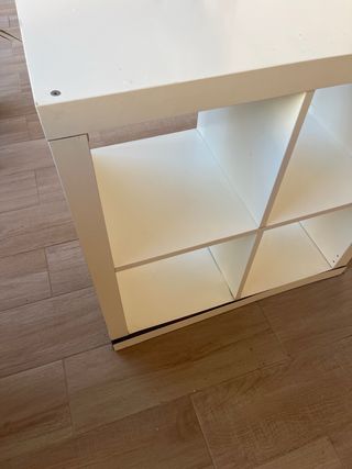 Mueble blanco 4 cubos Ikea