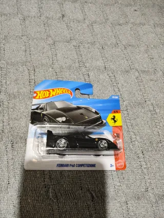 Hot Wheels Ferrari F40 Competizione Negro