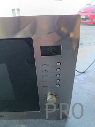 Microondas de encastre con grill, 25 L, 900 W