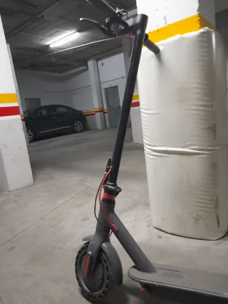 Patinete eléctrico gris