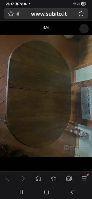 Tavolo antico in legno