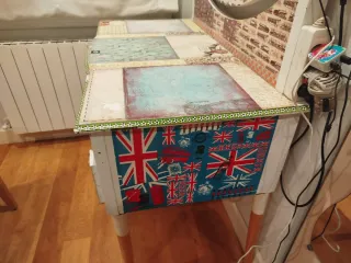 Escritorio sinfonier multicolor