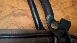 Bolso Adidas Cuadros Marrón y Verde