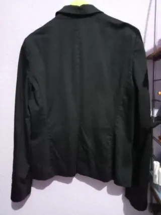 Chaqueta americana Zara negra