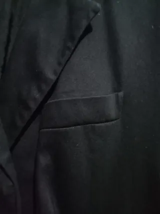 Chaqueta americana Zara negra