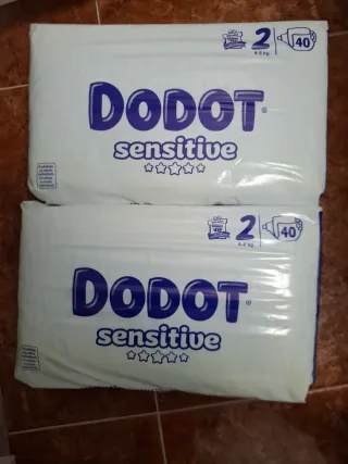 Pañales Dodot Sensitive Talla 2 (4-8 kg)