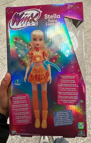 Bambola Winx Club Stella Fairy Light Up