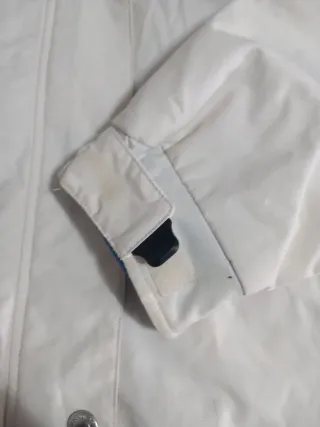 Giacca neve Astrolabio bianca e azzurra