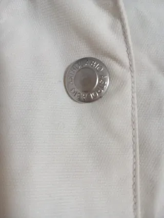 Giacca neve Astrolabio bianca e azzurra