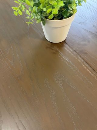 Mesa redonda y 6 sillas de comedor