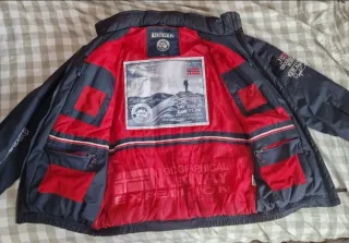 Chaqueta Náutica Noruega 1958 Azul Marino