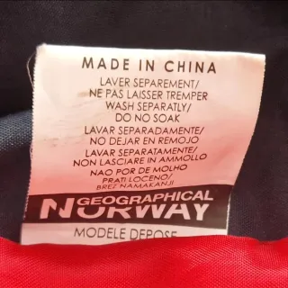 Chaqueta Náutica Noruega 1958 Azul Marino