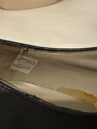 Zapatos Iturri Piel Vintage Cordones T 37