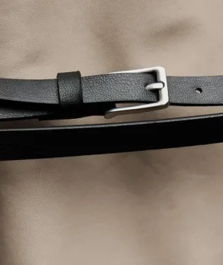 Gabardina oversize Zara Beige