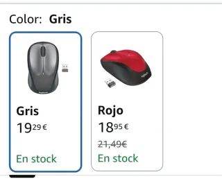 Ratón inalámbrico Logitech M235 2.4 GHz