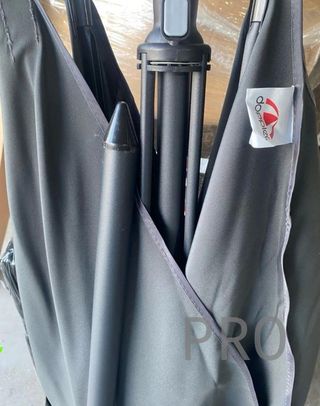 Sombrilla balcón  180x120cm negra Rethink