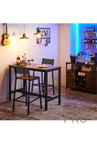 Sgabello da Bar, Set di 2, Sgabelli Alti