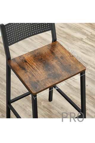 Sgabello da Bar, Set di 2, Sgabelli Alti