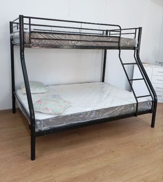 Litera-DS de Matrimonio + 2 Colchones.  ¡OFERTA!