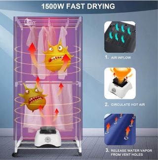 Secador de Ropa Portátil Uten