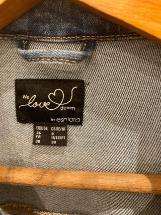 Chaqueta tejana Love & Other Things Talla S