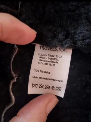 Abrigo Chaquetón Piel Mujer