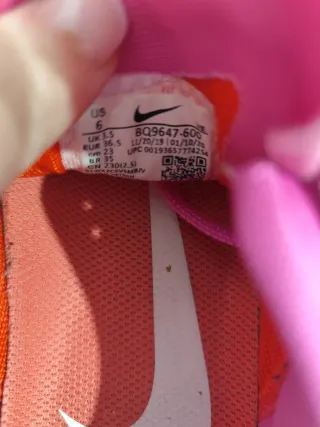 Zapatillas Nike Mujer Rosa y Blanco