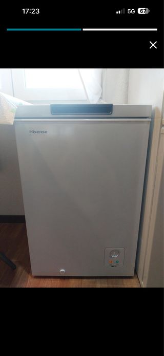 Hisense Arcón Congelador 142L FT184D4AW