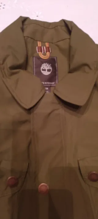 Chaqueta impermeable Timberland verde