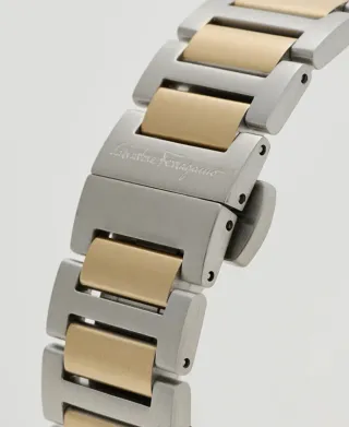 Reloj Salvatore Ferragamo Oro y Verde