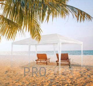 Cenador de plástico blanco - Aktive