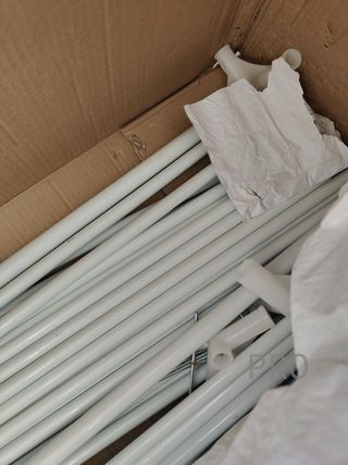 Cenador de plástico blanco - Aktive