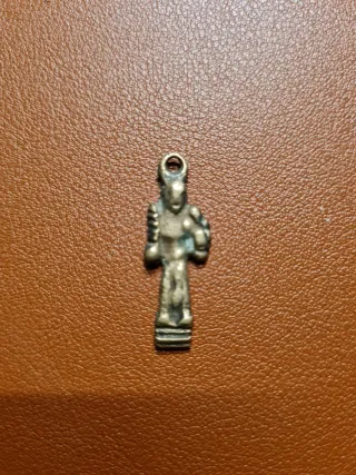 Antigua medalla de bronce San Antonio de Padua