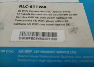 Cámara Vigilancia Reolink RLC-811WA 4K WiFi