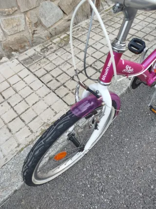 Bicicleta niña rosa 20 pulgadas