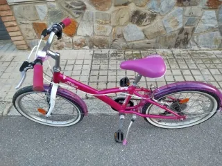 Bicicleta niña rosa 20 pulgadas