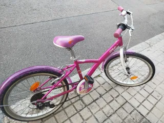 Bicicleta niña rosa 20 pulgadas