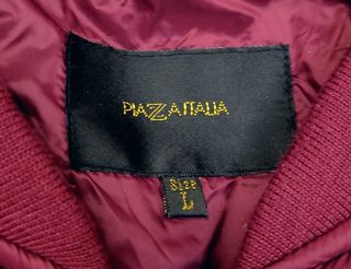 Piumino Piazza Italia bordeaux taglia L