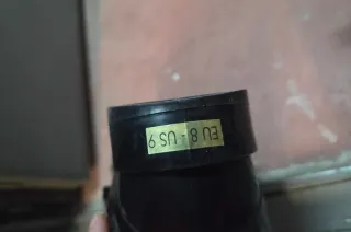 Botas de esquí negras con tubos