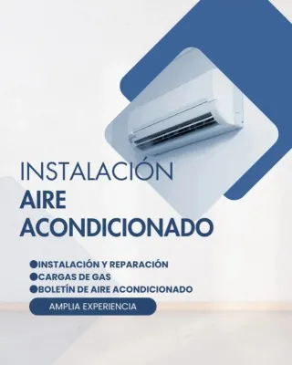 Instalación y reparación de aire acondicionado
