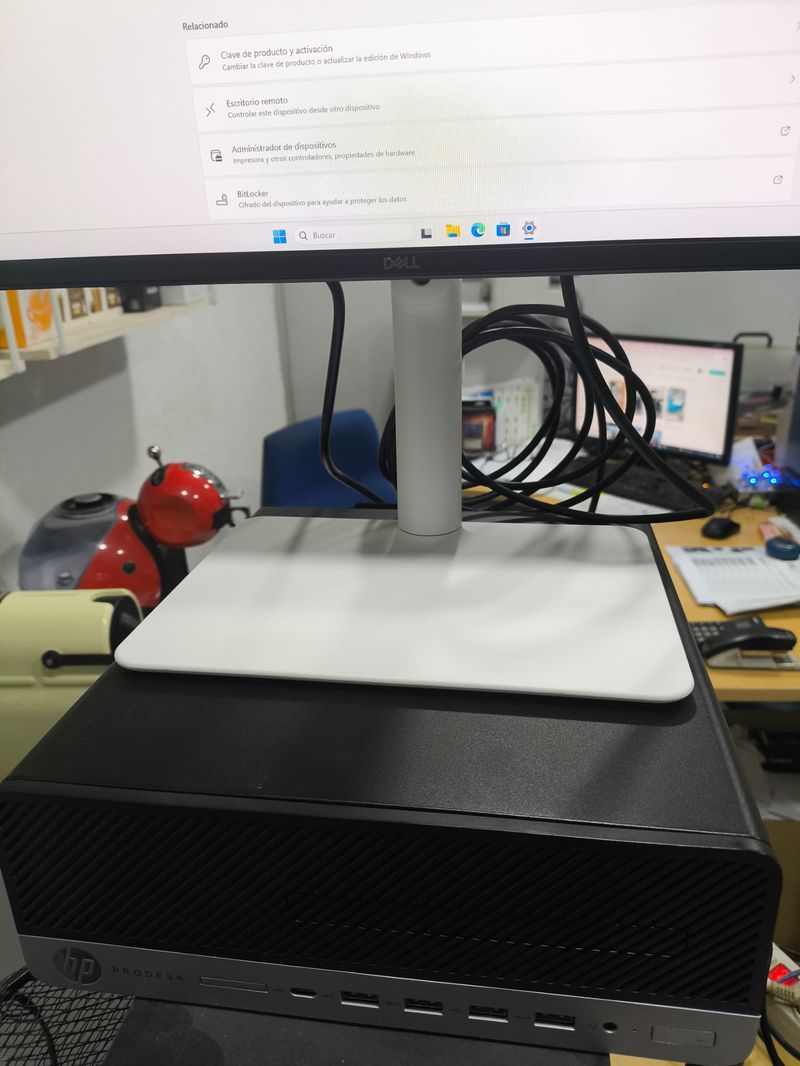 Torre HP ProDesk + Monitor Dell 27 QHD afbeelding 3