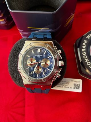 Reloj Martyn Line Cronógrafo Hombre Azul