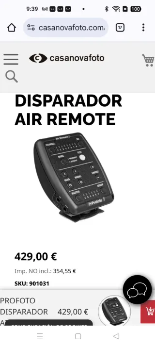 Profoto Air Remote y Guía de Usuario
