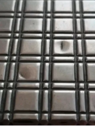 Cofanetto porta sigarette tabacco legno e argento