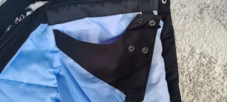 Abrigo Roxy Negro Multicolor