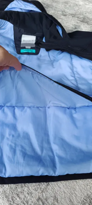 Abrigo Roxy Negro Multicolor