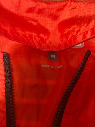 Gilet squadra stretch Castelli antivento rosso