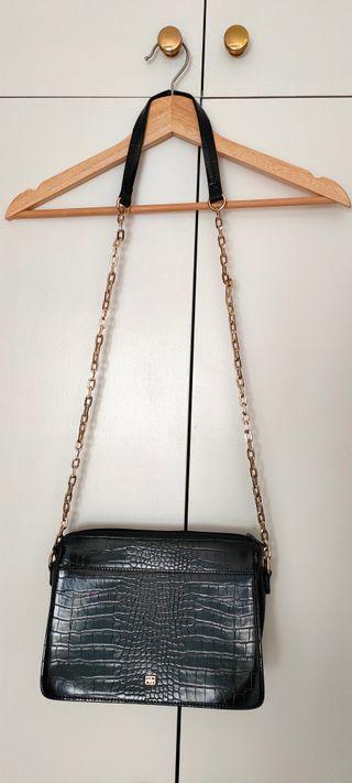 Bolso piel negro Gloria Ortiz