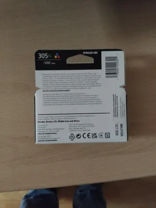 Cartucho HP 305XL Tricolor Nuevo