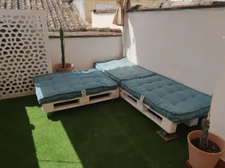 Juego de 3 Palets Blancos